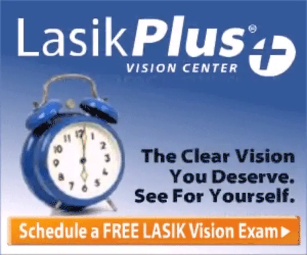 LASIK PLUS Vision center Promotional Ad