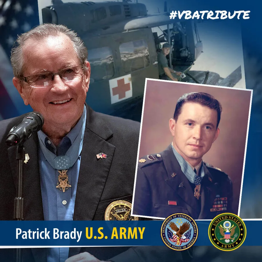 VBA TRIBUTE, PATRICK BRADY, U.S.ARMY VA Social media ad