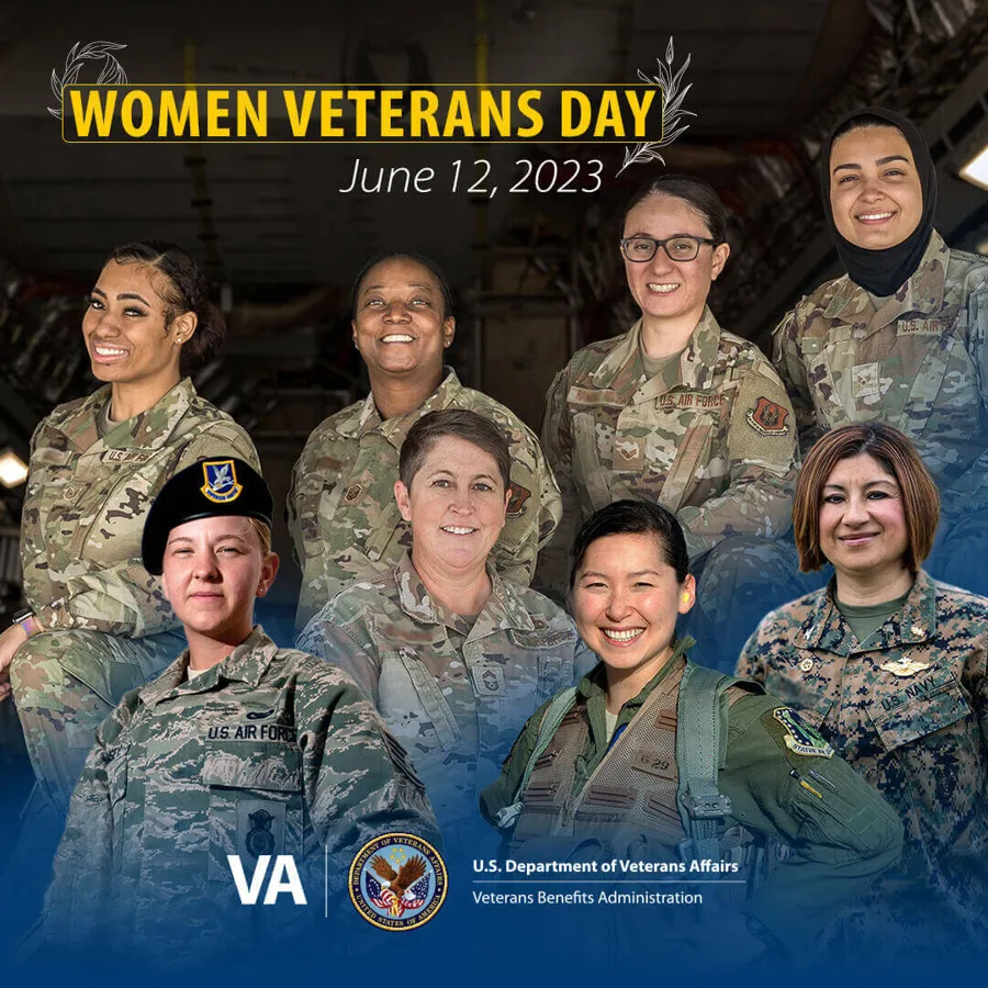 WOMEN VETERANS DAY VA Social media ad